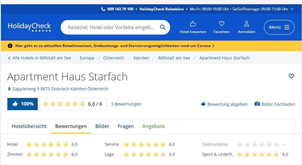 Apartment Haus Starfach Добриах Экстерьер фото