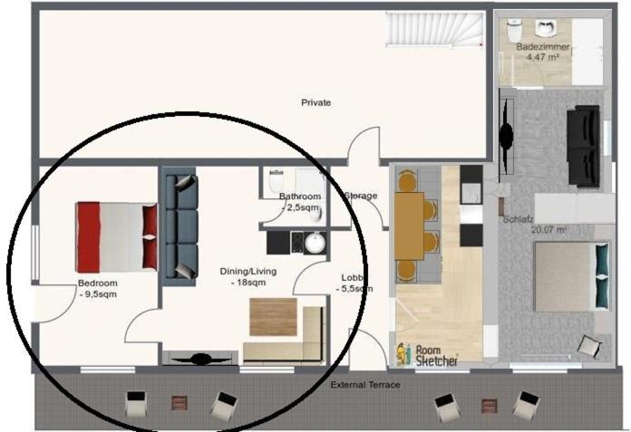 Apartment Haus Starfach Добриах Экстерьер фото